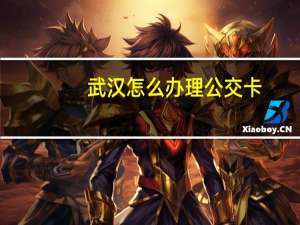 武汉怎么办理公交卡
