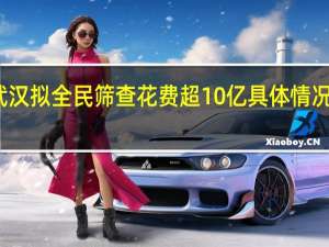 武汉拟全民筛查花费超10亿 具体情况是什么