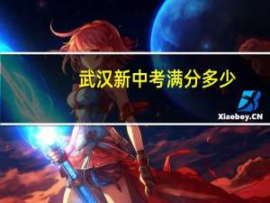 武汉新中考满分多少