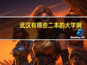 武汉有哪些二本的大学啊