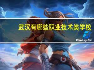 武汉有哪些职业技术类学校