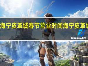 武汉海宁皮革城春节营业时间 海宁皮革城网上购物