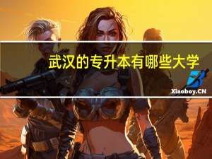 武汉的专升本有哪些大学