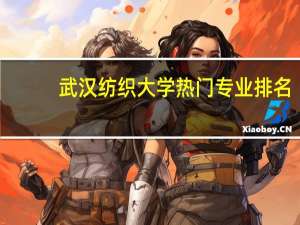 武汉纺织大学热门专业排名