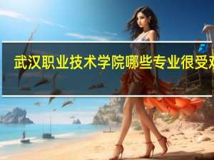 武汉职业技术学院哪些专业很受欢迎