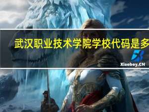 武汉职业技术学院学校代码是多少
