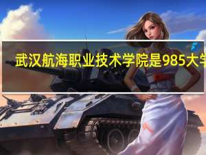 武汉航海职业技术学院是985大学吗