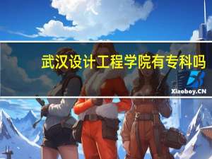 武汉设计工程学院有专科吗