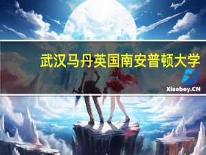 武汉马丹英国南安普顿大学