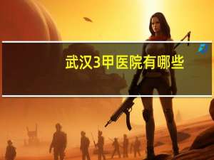 武汉3甲医院有哪些，在武昌有哪些二甲医院