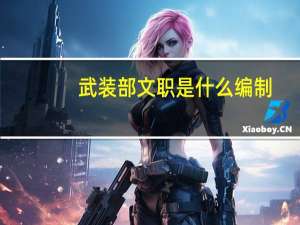 武装部文职是什么编制