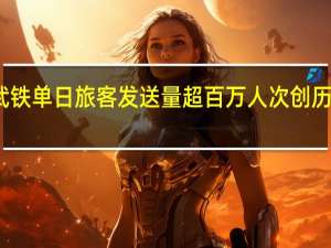 武铁单日旅客发送量超百万人次创历史新高