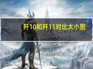歼10和歼11对比大小图（歼10和歼11）