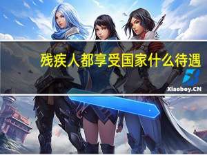 残疾人都享受国家什么待遇