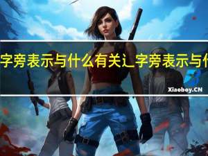殳字旁表示与什么有关 辶字旁表示与什么有关
