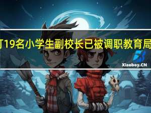 殴打19名小学生副校长已被调职 教育局介入调查