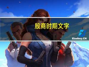 殷商时期文字（殷商时期）