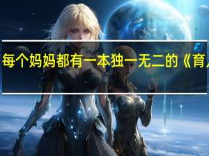 每个妈妈都有一本独一无二的《育儿经》
