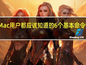 每个Mac用户都应该知道的6个基本命令键盘快捷键