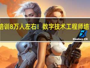 每年培养培训8万人左右！数字技术工程师培育项目加快推进