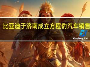 比亚迪于济南成立方程豹汽车销售公司