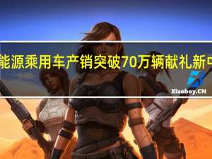 比亚迪新能源乘用车产销突破70万辆 献礼新中国成立70周年