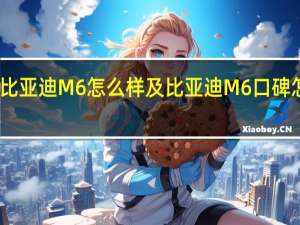 比亚迪M6怎么样及比亚迪M6口碑怎么样