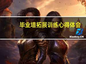 毕业墙拓展训练心得体会