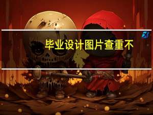 毕业设计图片查重不