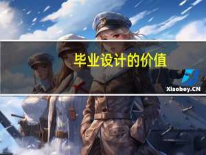 毕业设计的价值