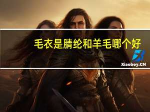 毛衣是腈纶和羊毛哪个好