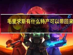 毛里求斯有什么特产可以带回来的