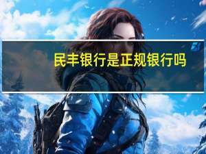 民丰银行是正规银行吗