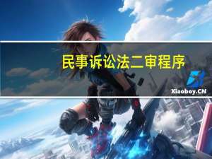 民事诉讼法二审程序