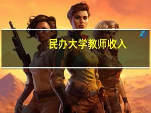 民办大学教师收入
