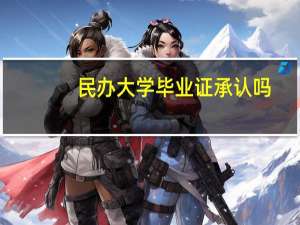 民办大学毕业证承认吗
