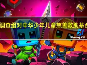 民政部派出调查组对中华少年儿童慈善救助基金会开展全面调查