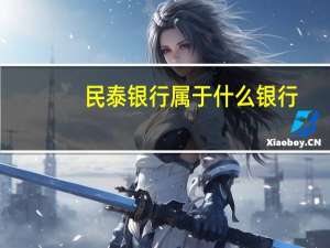 民泰银行属于什么银行