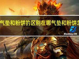 气垫和粉饼的区别在哪 气垫和粉饼怎么分