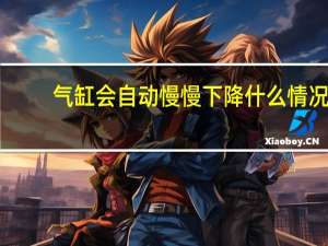 气缸会自动慢慢下降什么情况