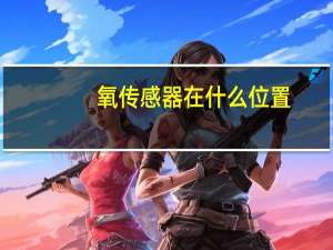 氧传感器在什么位置