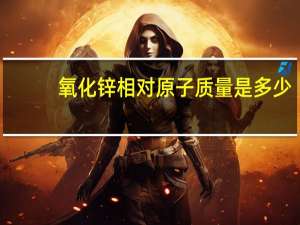 氧化锌相对原子质量是多少