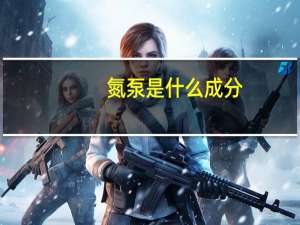 氮泵是什么成分（氮泵是什么）