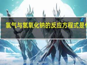 氯气与氢氧化钠的反应方程式是什么