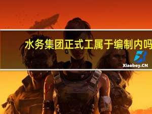 水务集团正式工属于编制内吗
