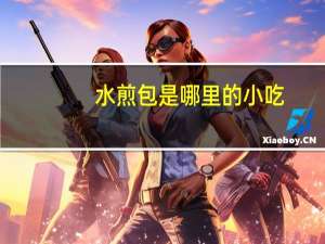 水煎包是哪里的小吃
