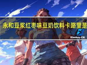 永和豆浆 红枣味豆奶饮料卡路里是多少