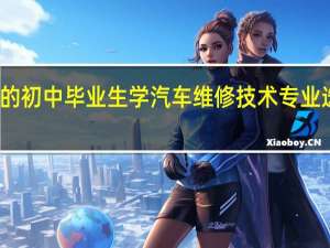永州的初中毕业生学汽车维修技术专业选哪个学校