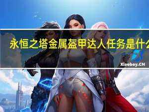 永恒之塔金属盔甲达人任务是什么啊，怎么做