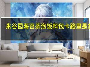 永谷园 海苔茶泡饭料包卡路里是多少